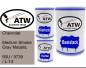 Preview: Chevrolet, Medium Smoke Gray Metallic, 90U / 9739 / L-13: 500ml Lackdose + 500ml Klarlack + 250ml Härter - Set, von ATW Autoteile West.